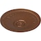 Ekena Millwork Bailey Ceiling Medallion (Fits Canopies up to 4"), Hand-Painted Polished Copper, 18 1/8"OD x 3/4"P CM19BIPOS - alternate 3